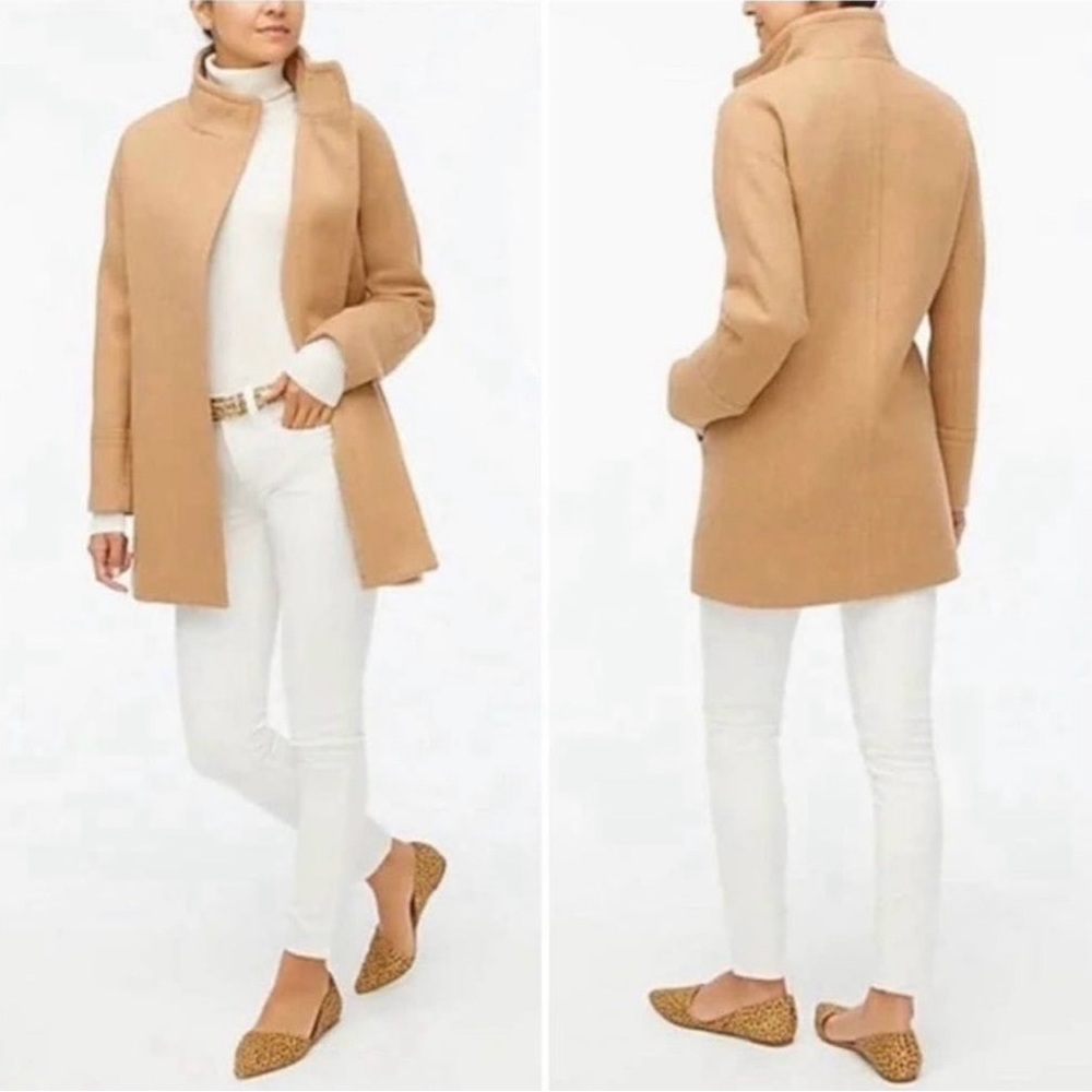 J Crew Wool Stadium Coat